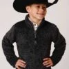 ONLINE SPECIAL Boy's Roper Fleece Pullover #03-397-0250-7122GY