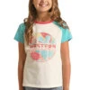 Girl's Rock & Roll Cowgirl T-Shirt #RRGT21RZLX