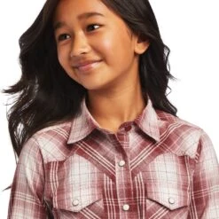 Girl's Ariat R.E.A.L. Snap Front Shirt #10040630 -Little Cowboys 16fdecfa6068186a5ed555dd3e0a7b34