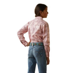 Girl's Ariat Paisley Snap Front Shirt #10043816 -Little Cowboys 18142de5466bdb82ba9ec54c16bc15ec