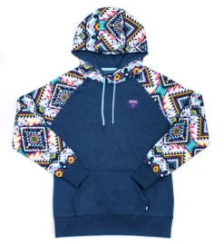 Girl's Hooey Rope Like A Girl Hoody #HH1188NVAZ