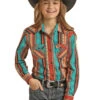 Girl's Rock & Roll Cowgirl Snap Front Shirt #RRGSOSRZ0Y