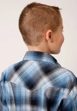 Boy's Roper Snap Front Shirt #01-030-0101-1000 -Little Cowboys 239c921ba7c5743c47041dde3abd6912