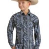 Boy's Rock & Roll Cowboy Snap Front Shirt #RRBSOSRZ1E