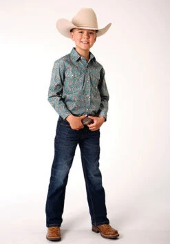 Boy's Roper Snap Front Shirt #03-030-0225-4010 -Little Cowboys 2d8d7354939a76b424d01fe69f7ca77d