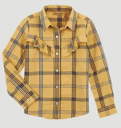 Girl's Wrangler Snap Front Shirt #112317726