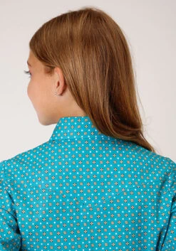 Girl's Roper Snap Front Shirt #03-080-0225-4009 -Little Cowboys 32317840959ee25b9b747bd8c749afaf