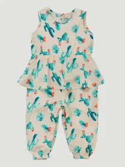 Infant Girl's Wrangler Romper #PQ0552M