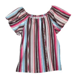 COWBOY HARDWARE Girl's Cowgirl Hardware Blouse #435752-661-K