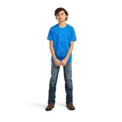 Boy's Ariat Charger Shield T-Shirt #10039587 -Little Cowboys 3f5963fd9dccd92540e06e6e465bf098