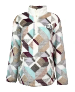 Girl's Hooey Fleece Pullover #HFP006CRPR-Y