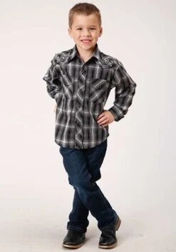 Boy's Roper Snap Front Shirt #01-030-0016-1005 -Little Cowboys 4212d53c7461a45b2134a9dd40c43c36