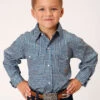 Boy's Roper Snap Front Shirt #03-030-0225-4013
