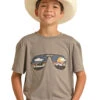 Boy's Rock & Roll Cowboy Dale Brisby T-Shirt #RRBT21R12T