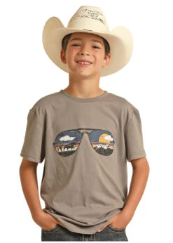 Boy's Rock & Roll Cowboy Dale Brisby T-Shirt #RRBT21R12T