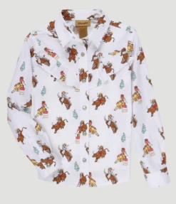 Girl's Wrangler Snap Front Shirt #112329225