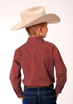 Boy's Roper Snap Front Shirt #03-030-0225-4016WI -Little Cowboys 574031cf56f4c09df62cbf19f8ca91a7