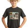 Boy's Rock & Roll Cowboy Dale Brisby T-Shirt #RRBT21RZMA