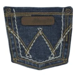 Girl's Wrangler Premium Patch Jean #09MWGMS -Little Cowboys 5f27321664cb0ba0f39bbbbd7567d609