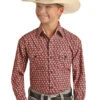 Boy's Panhandle Snap Front Shirt #PSBSOSR0MB