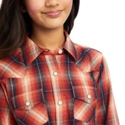 Girl's Ariat REAL Snap Front Shirt #10041653 -Little Cowboys 6f7d825a1183172bc1638551ee6f018a