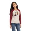 Girl’s Ariat REAL Rosey T-Shirt #10041325