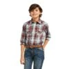 Boy's Ariat Hugh Retro Fit Snap Front Shirt10039517