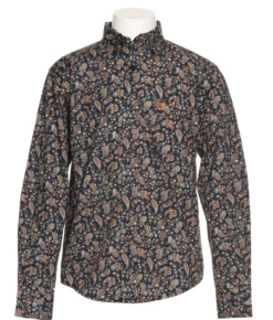 Boy's Cinch Paisley Button Down Shirt #MTW7060297