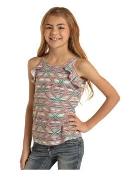 Girl's Rock & Roll Cowgirl Tank #G1-5785