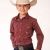 Boy's Roper Snap Front Shirt #03-030-0225-4016WI