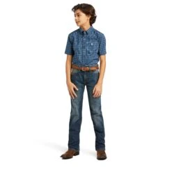 Boy's Ariat Pro Series Kyree Classic Fit Button Down Shirt #10039511 7 Boy's Ariat Pro Series Kyree Classic Fit Button Down Shirt #10039511 -Little Cowboys a95fedfddea7998a411cad99cb72a4e5