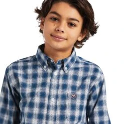 Boy's Ariat Pro Series Taj Classic Fit Button Down Shirt #10039515 -Little Cowboys b246ee6ba8ab04dc622265ce38040f87