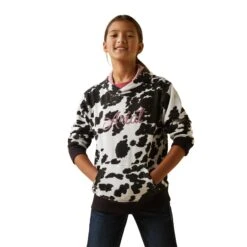 Girl's Ariat Cowhide Hoodie #10043813