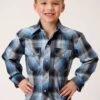 Boy's Roper Snap Front Shirt #01-030-0101-1000