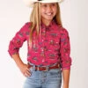 Girl's Roper Snap Front Shirt #03-080-0590-4033