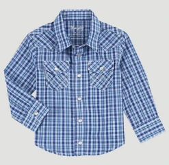 Toddler Boy's Wrangler Snap Front Shirt #112317698