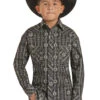 Boy's Rock & Roll Cowboy Snap Front Shirt #RRBSOSRZ0J