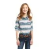 Girl's Ariat REAL Downstream Snap Front Shirt #10042240