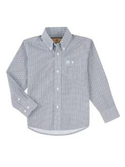 Boy's Wrangler Button Down Shirt #BGB957N