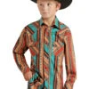 Boy's Rock & Roll Cowboy Snap Front Shirt #RRBSOSRZ0Y