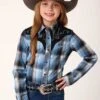 Girl's Roper Snap Front Shirt #01-080-0024-1000