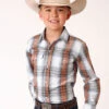 Boy's Roper Snap Front Shirt #03-030-0278-4050