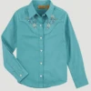Girl's Wrangler Snap Front Shirt #112317727