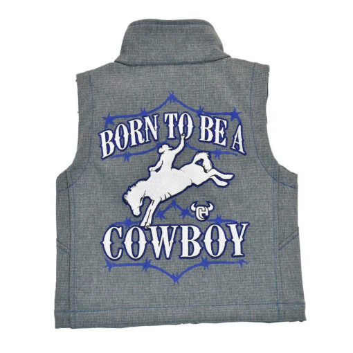 Infant Boy's Cowboy Hardware Softshell Vest #787150-042-I5 8 Infant Boy's Cowboy Hardware Softshell Vest #787150-042-I5 -Little Cowboys e4e9cae78a599fd23e0617b1d83de1a6