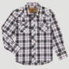 Boy's Wrangler Retro Snap Front Shirt #112317125