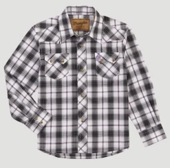 Boy's Wrangler Retro Snap Front Shirt #112317125