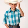 Boy's Roper Snap Front Shirt #03-031-0278-4046